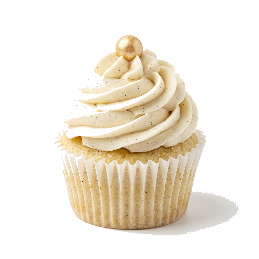 Velvet Vanilla Cupcake